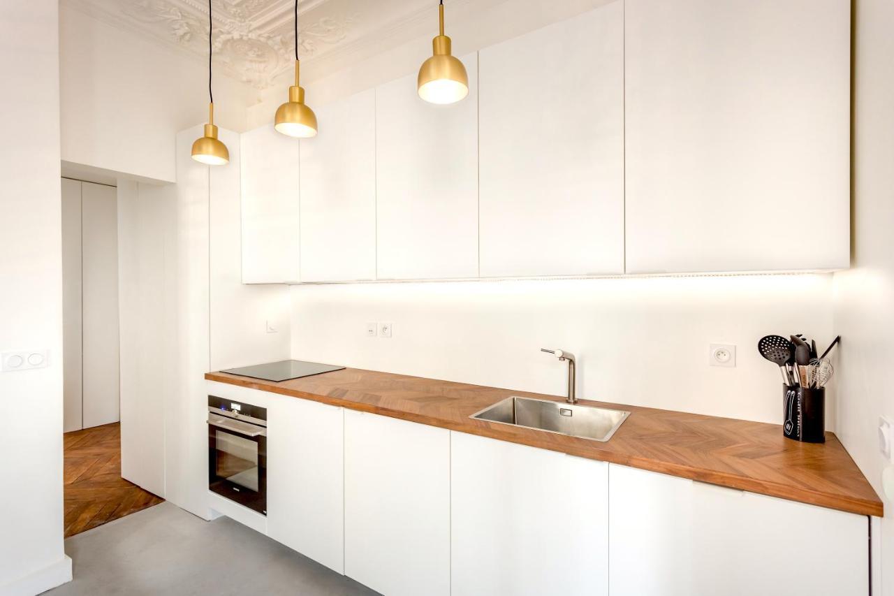 Habitat Parisien - 2Br-2Ba - Ac - Balcony - Opera Apartment Ngoại thất bức ảnh